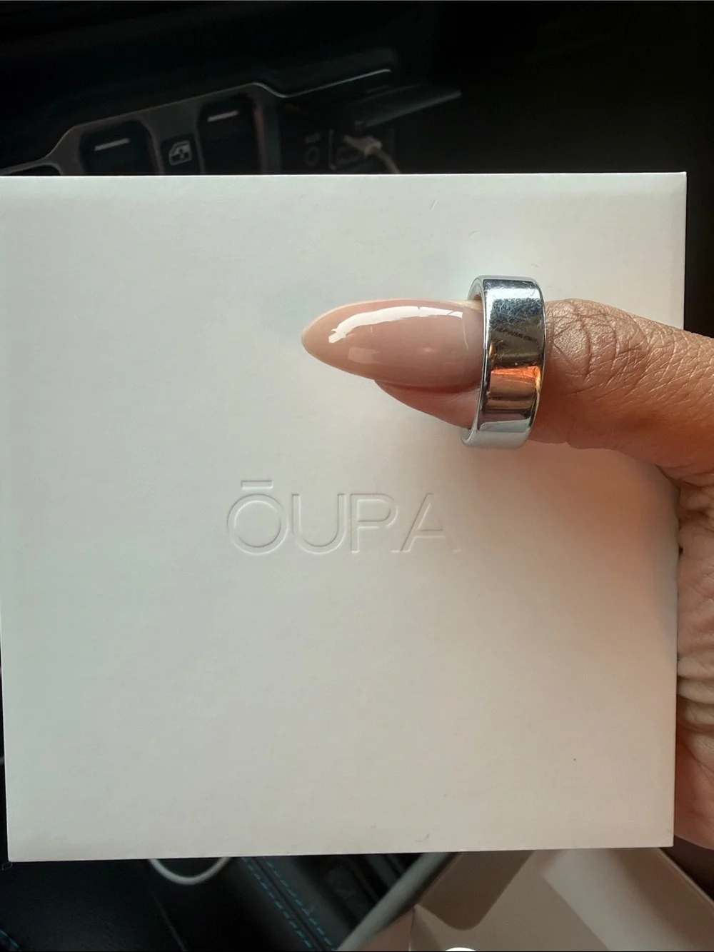 Oura insights designed silver